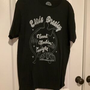 Elvis Presley Black Graphic Tee